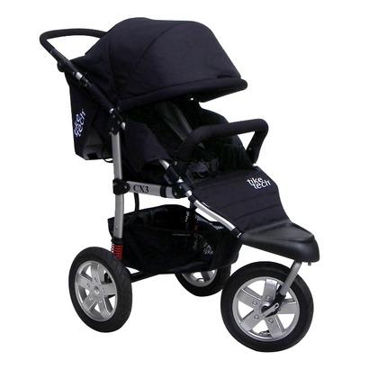 Tike Tech Single City X3 Swivel Stroller